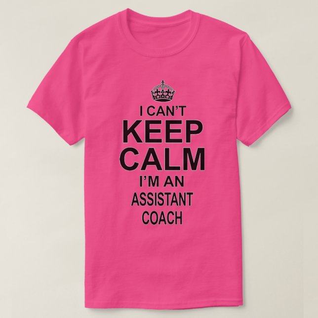 Assistant Coach Gift 3 T-Shirt (Design Front)
