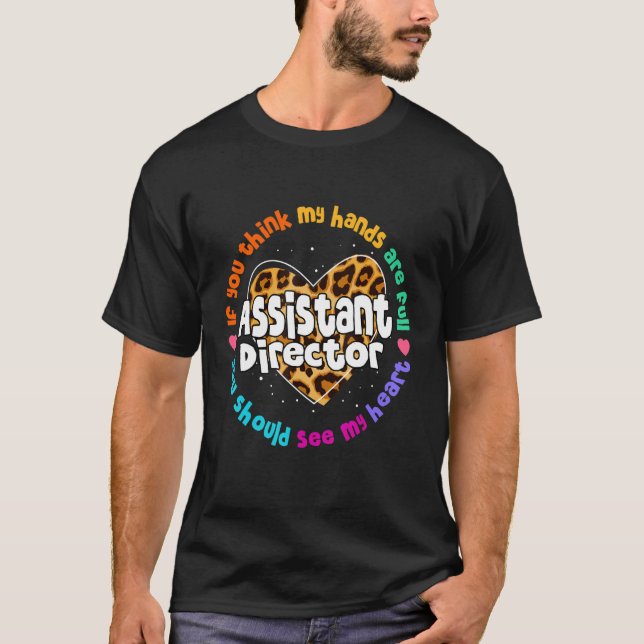 Assistant Director Appreciation Week Theatre Nursi T-Shirt (Front)