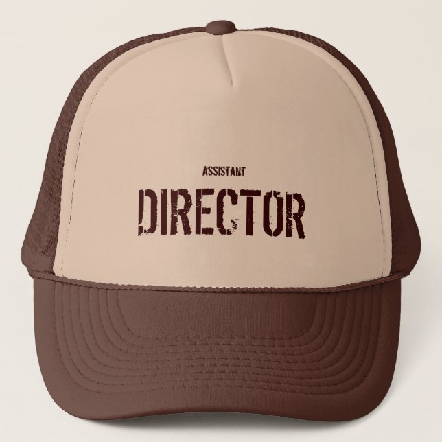 Assistant Director Trucker Hat (Front)