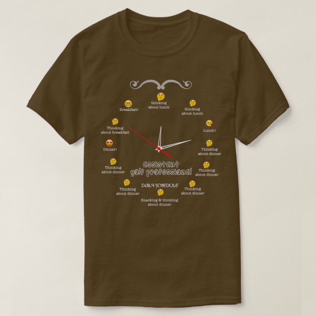 ASSISTANT GOLF PROFESSIONAL NICE DESIGN 2017 T-Shirt (Design Front)