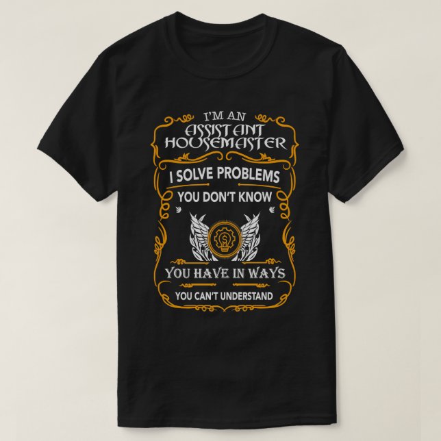 ASSISTANT HOUSEMASTER Classic TShirt (Design Front)