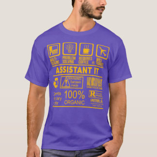 ASSISTANT IT NICE DESIGN 2017 Classic TShirt