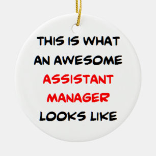 assistant manager, awesome ceramic tree decoration