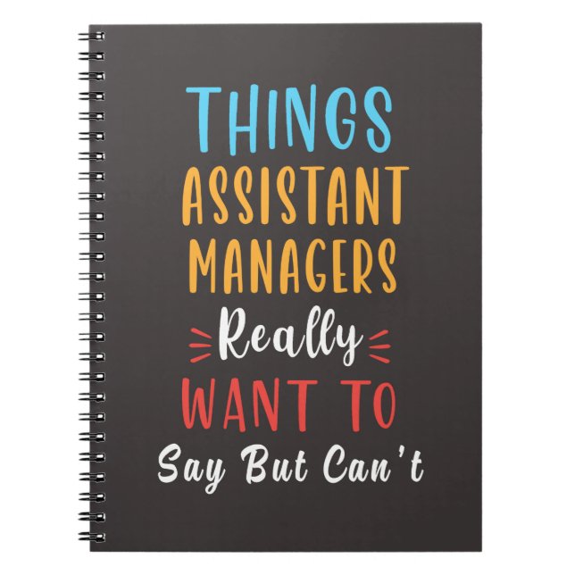 Assistant Manager – Workplace Leader Team Support Notebook (Front)