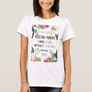 Assistant Principal Appreciation Secretary Thank T-Shirt