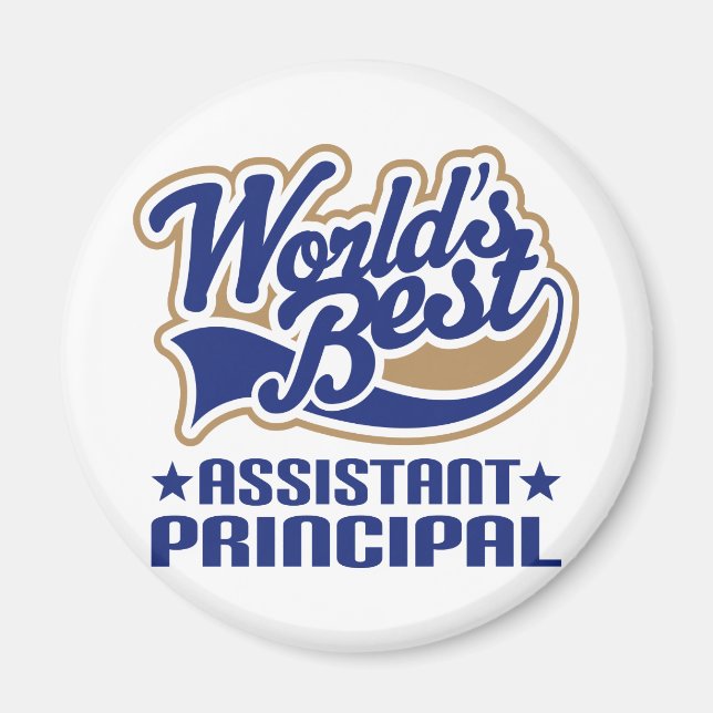 Assistant Principal Gift Magnet (Front)
