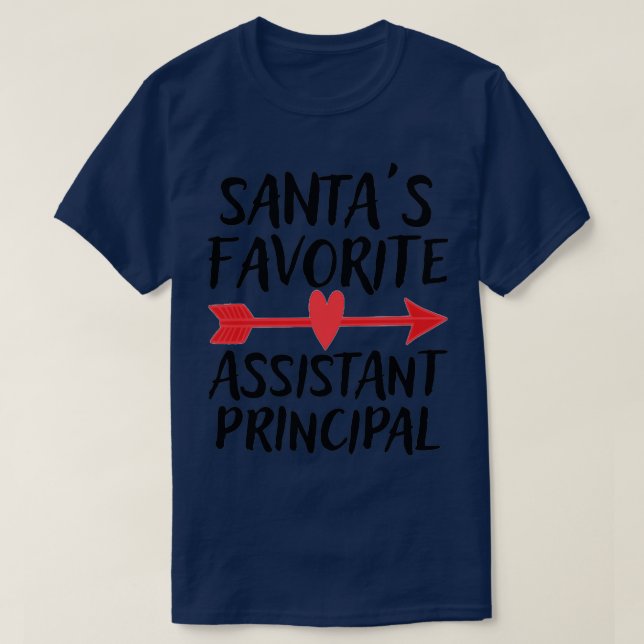 Assistant Principal Gifts School Principal 19 T-Shirt (Design Front)