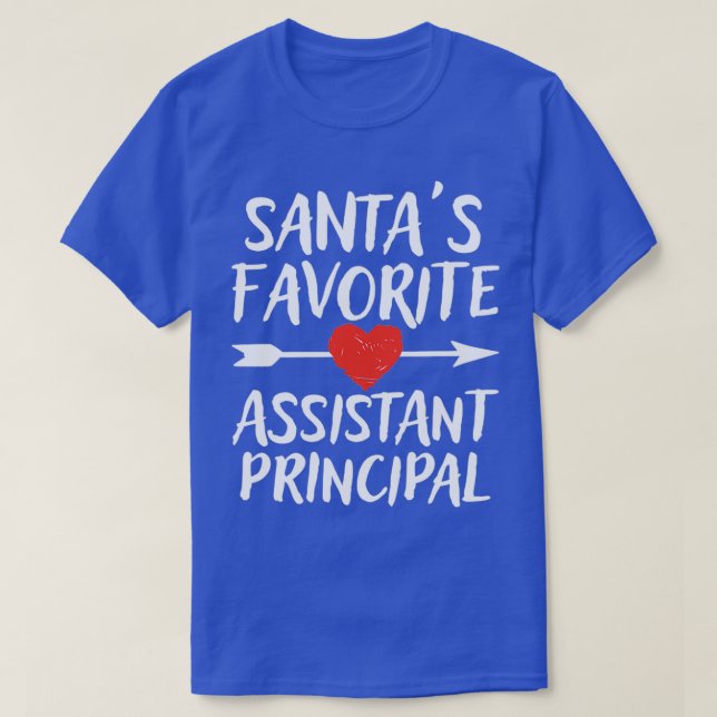 Assistant Principal Gifts School Principal 5 T-Shirt (Design Front)