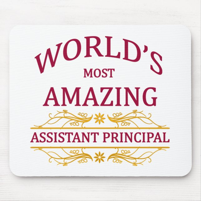 Assistant Principal Mouse Mat (Front)