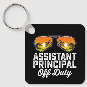Assistant Principal Off Duty Last Day Of School Key Ring