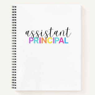 Assistant Principal Spiral Notebook