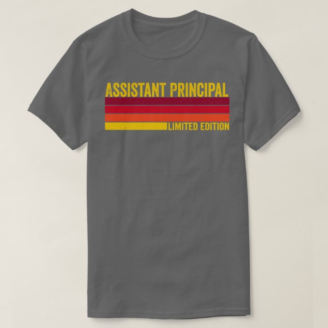 Assistant Principal T-Shirt (Design Front)