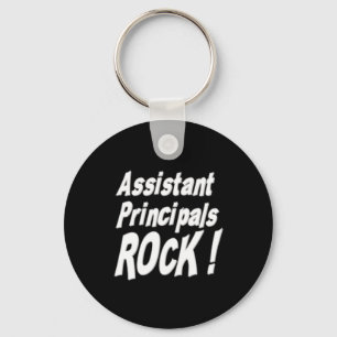 Assistant Principals Rock! Keychain