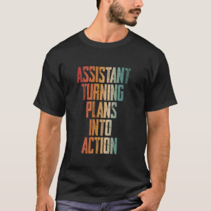 Assistant Secretary Office Jobs Profession Funny M T-Shirt