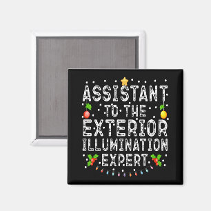 Assistant To The Exterior Illumination Expert Cool Magnet
