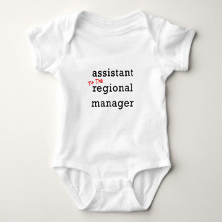 Assistant (to the) Regional Manager Baby Bodysuit