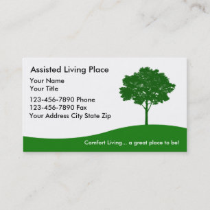 Assisted Living Business Card