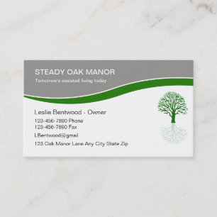 Assisted Living Business Cards