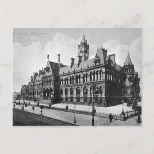 Assize Courts, Manchester, c.1910 Postcard