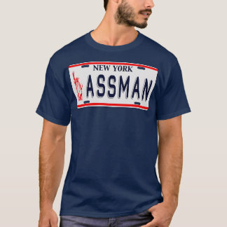 Assman License Plate T-Shirt