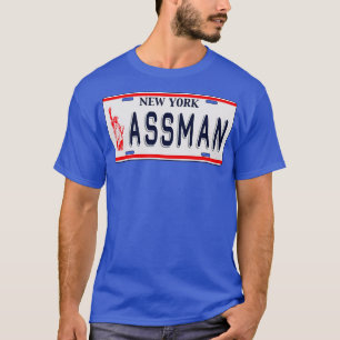 Assman License Plate T-Shirt