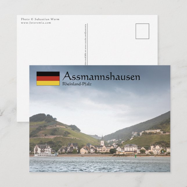 Assmannshausen Germany Postcard (Front/Back)