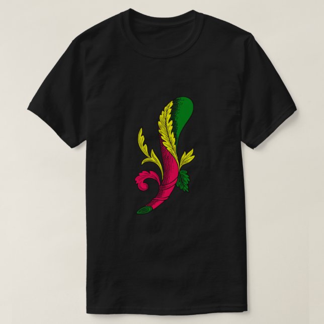 Asso di Bastoni Authentic Italian Scopa Briscola C T-Shirt (Design Front)