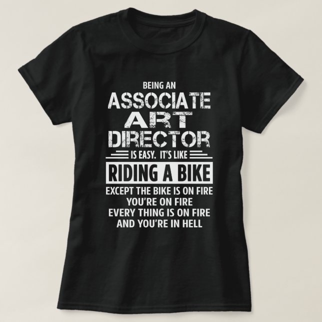 Associate Art Director T-Shirt (Design Front)