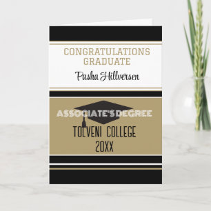 Associate Degree Graduation Card