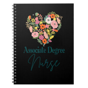 Associate Degree Nurse Life Job Pride Nursing Moth Notebook