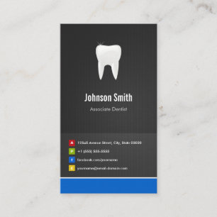Associate Dentist - Dental Creative Innovative Business Card