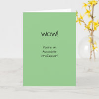 Associate Professor Congratulations Funny Joke