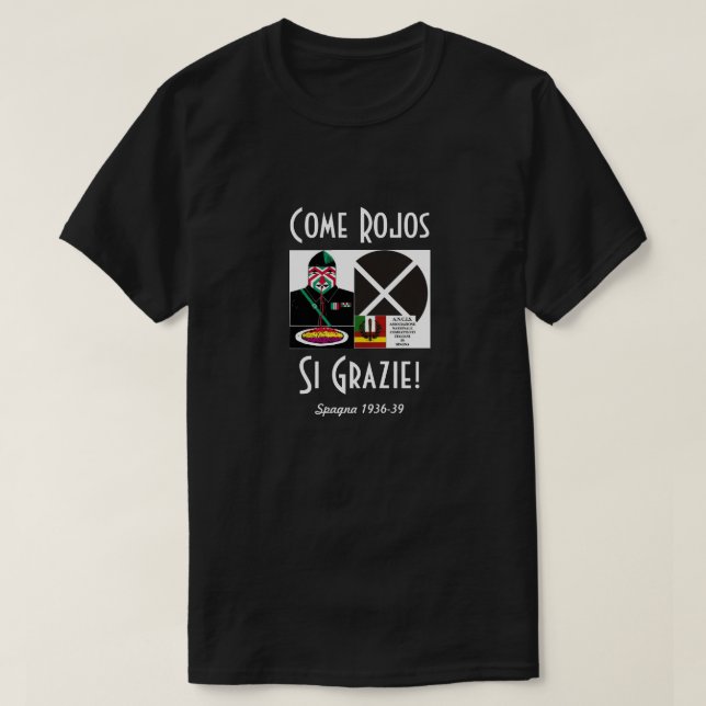 Association of Italian Soldiers in Spain T-Shirt (Design Front)