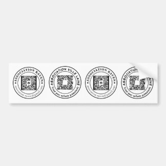 ASSOCIATIONS RAVEN - VILLE LAINE BUMPER STICKER