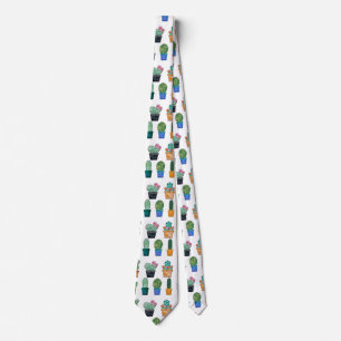 Assorted Cactus Plants Thunder_Cove Tie
