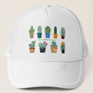 Assorted Cactus Plants Thunder_Cove Trucker Hat