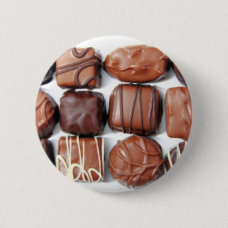 Assorted Chocolates 6 Cm Round Badge