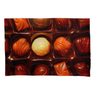 ASSORTED CHOCOLATES PILLOWCASE