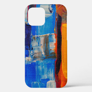 Assorted-colour abstract painting iPhone 12 case
