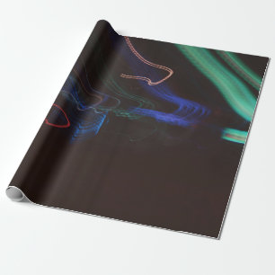 Assorted-colour LED lights illustration Wrapping Paper