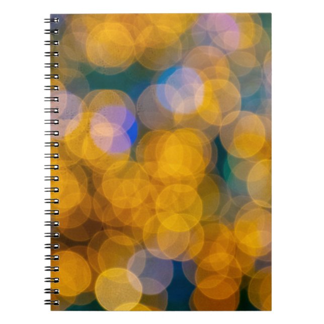 Assorted colour plastic ball lot notebook (Front)