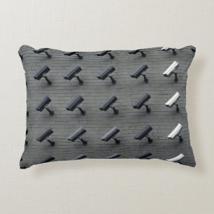 Assorted-colour security cameras decorative cushion