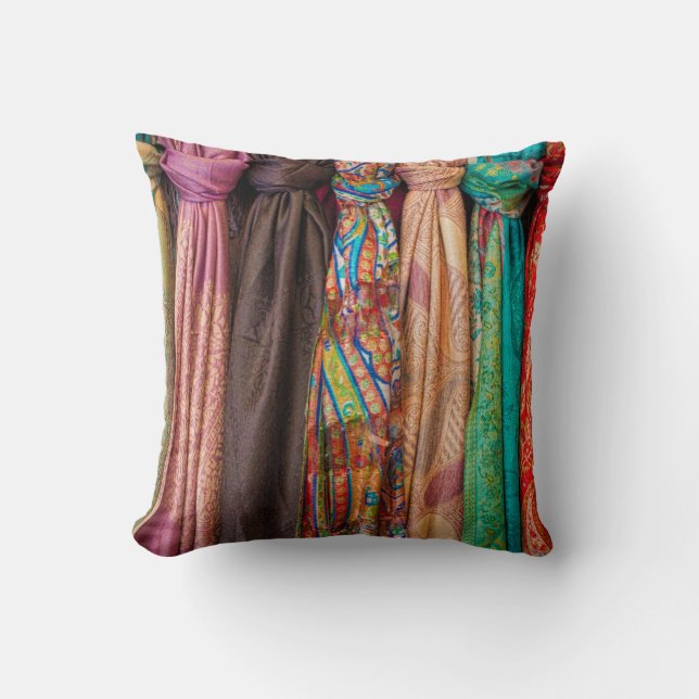 Assorted-colour textile lot cushion (Front)