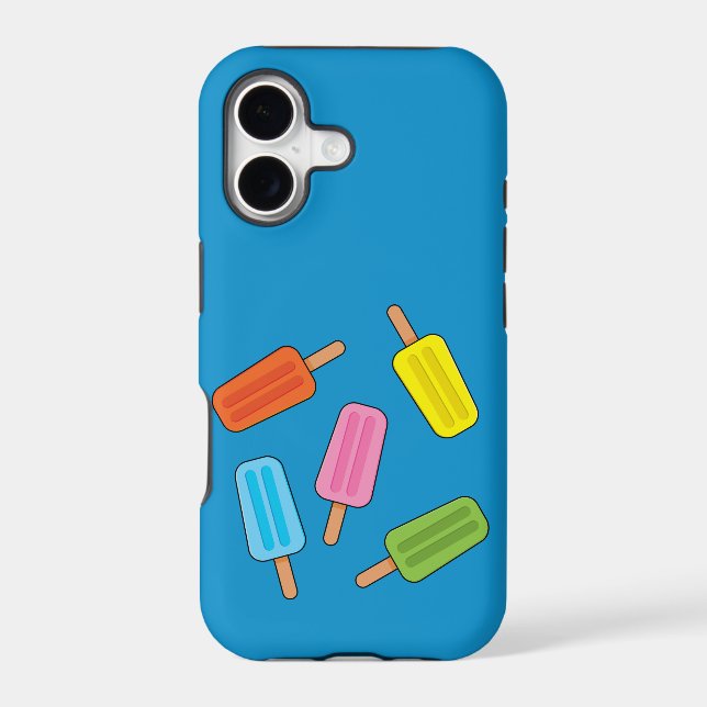 Assorted Colourful Popsicles Pattern (Back)