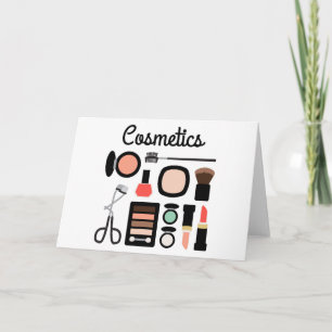 Assorted Cosmetics Card