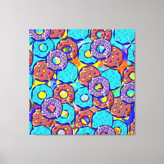 ASSORTED DONUTS 2A CANVAS PRINT