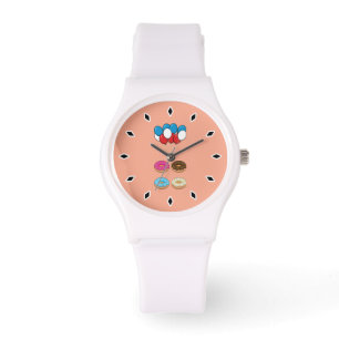 Assorted Donuts and Balloons Watch