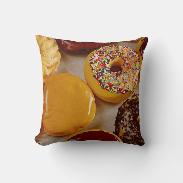 Assorted doughnuts cushion (Front)