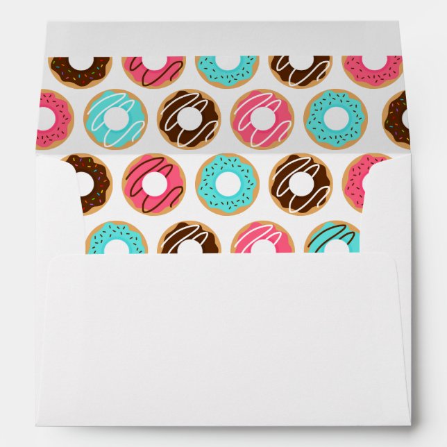 Assorted Doughnuts Envelopes (Back (Bottom))