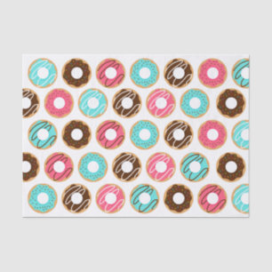 Assorted Doughnuts Pattern Tissue Paper